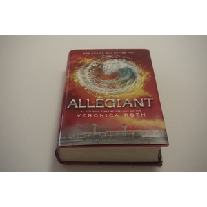 Allegiant a novel by Veronica Roth Available at thebookchateau.com
