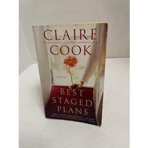 Best Staged Plans a novel by Claire CookAvailable at thebookchateau@outlook.com
