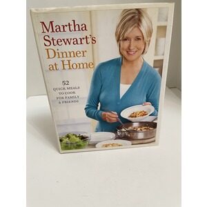 Martha Stewart's Dinner at Home cookbook Available at thebookchateau.com