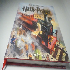 J K Rowling Harry Potter and the Sorcerer's Stone Illustrated by Jim Kay publisher Arthur A Levine Books